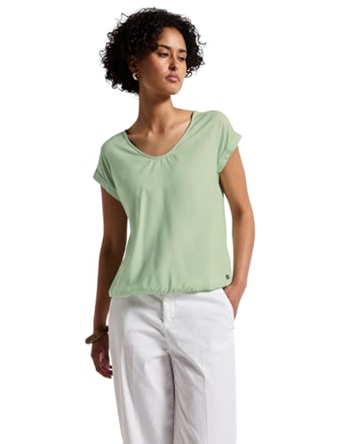 Street One Damen Bluse in Unifarbe von Street One