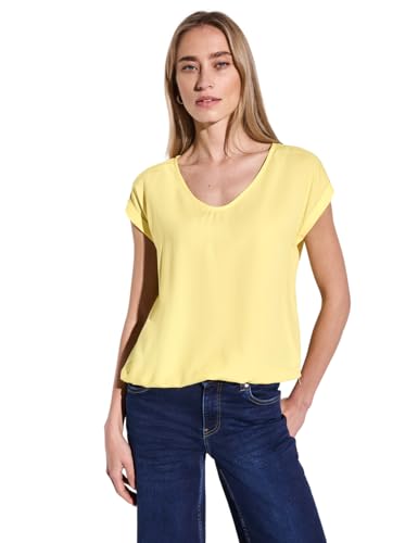 Street One Damen Bluse in Unifarbe von Street One
