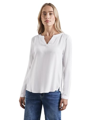 Street One Damen Bluse in Unifarbe von Street One