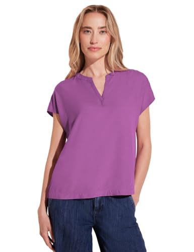 Street One Damen Blusenshirt in Unifarbe von Street One