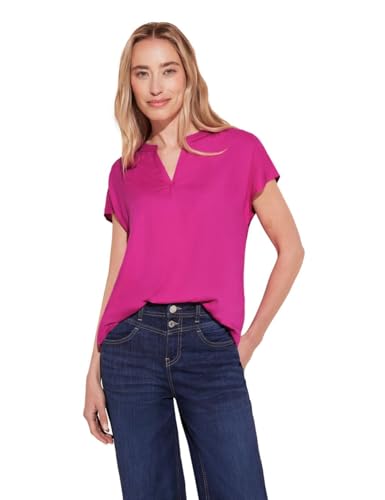 Street One Damen Blusenshirt in Unifarbe Street One Damen Blusenshirt in Unifarbe von Street One