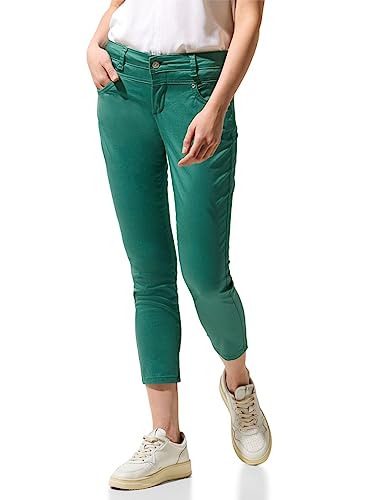 Street One Damen Casual Fit Satinlook Hose von Street One