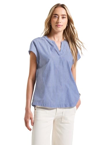 Street One Damen Chambray Bluse mit Glitzer von Street One