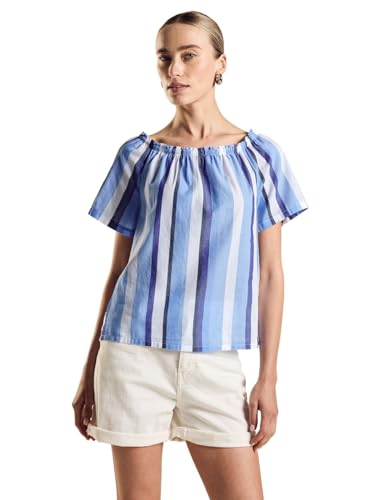 Street One Damen Chambray Bluse mit Streifen von Street One