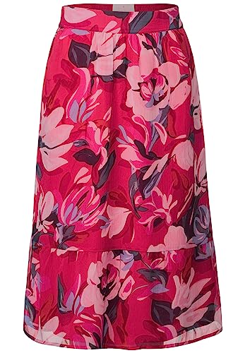 Street One Damen Chiffon Volant Printrock von Street One