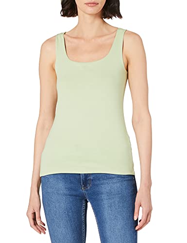 Street One Damen Gania T-Shirt, Faded Green, 38 von Street One