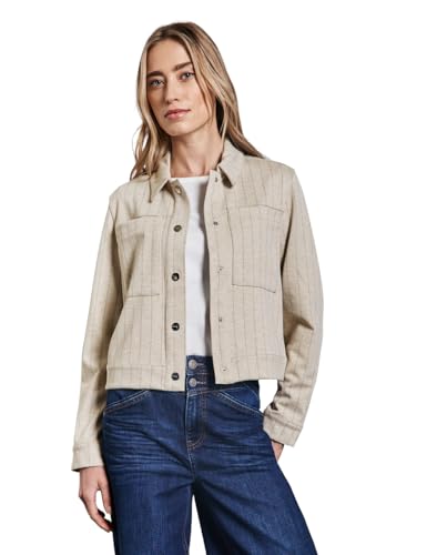 Damen Gestreifte Jacke von Street One