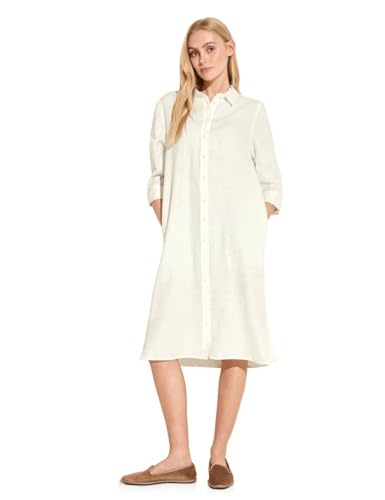 Street One Damen Hemdblusen-Kleid off white,42 Street One Damen Hemdblusen-Kleid off white,42 von Street One