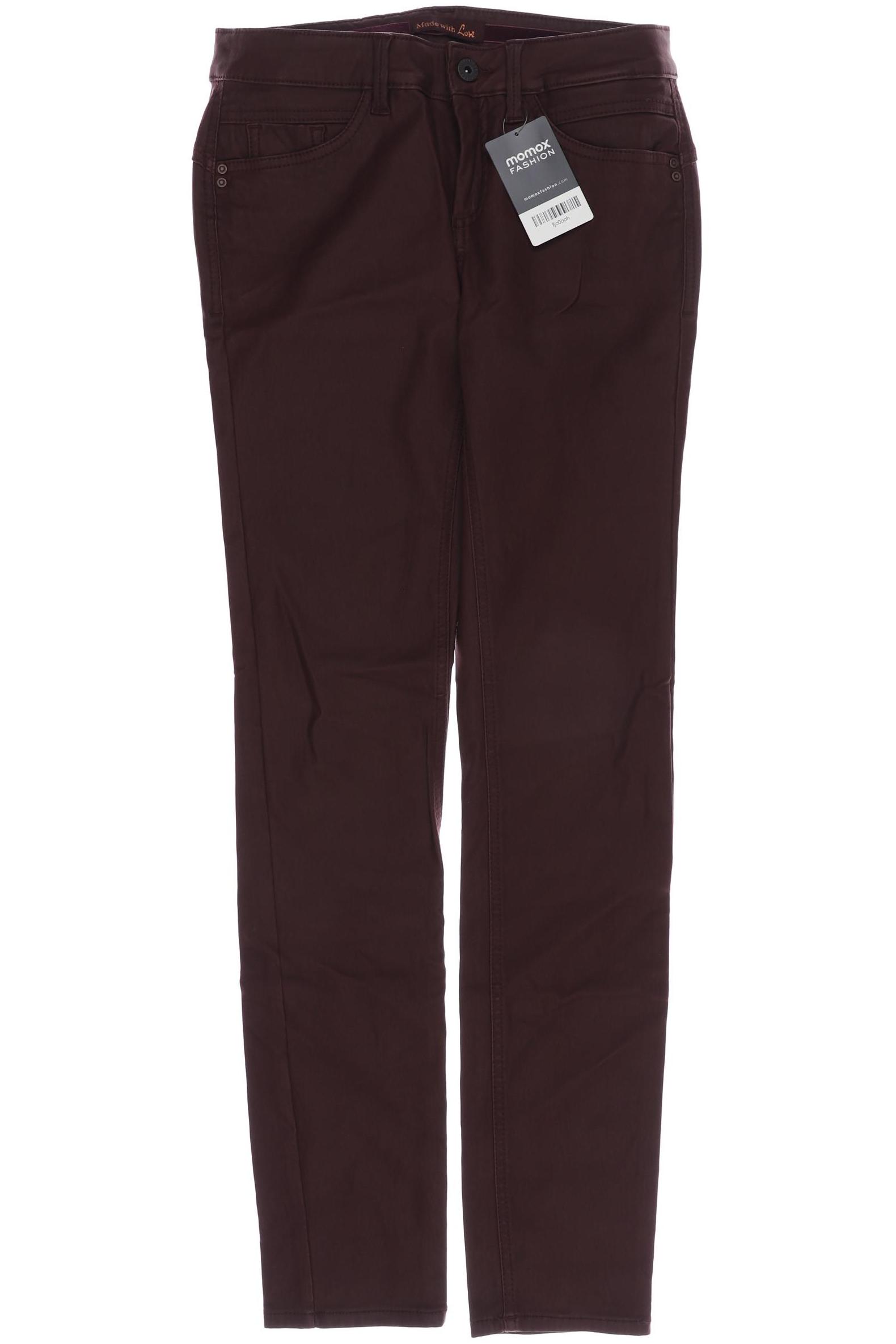 Street One Damen Jeans, bordeaux von Street One