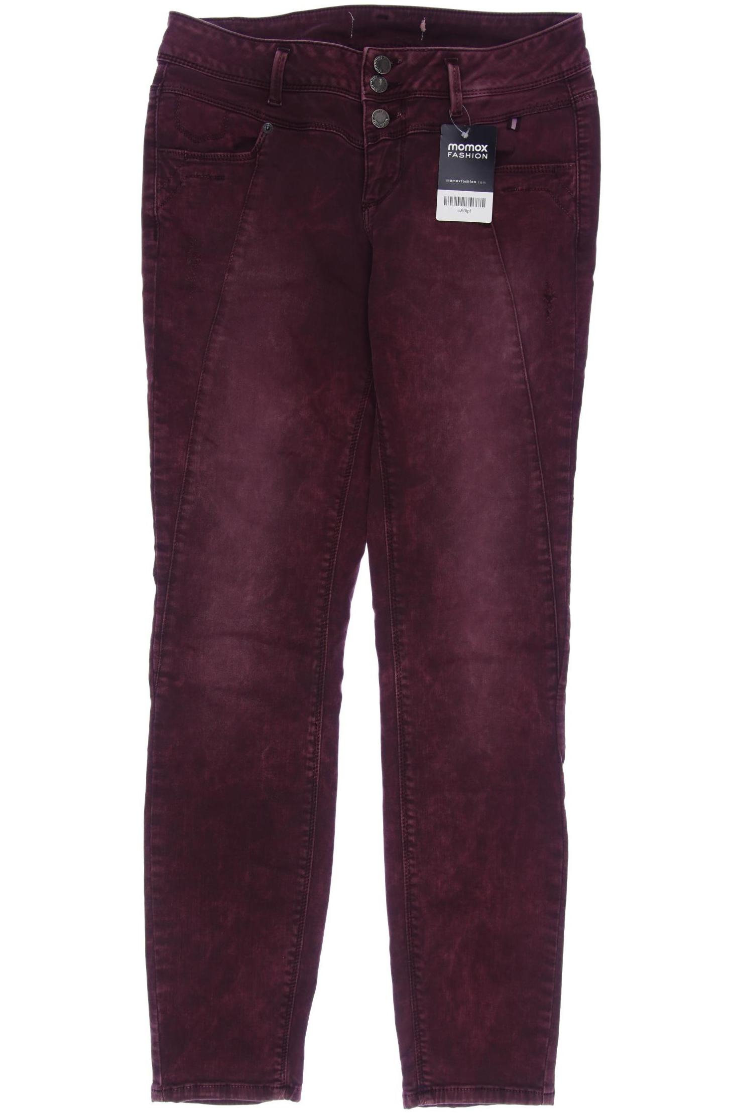 Street One Damen Jeans, bordeaux von Street One