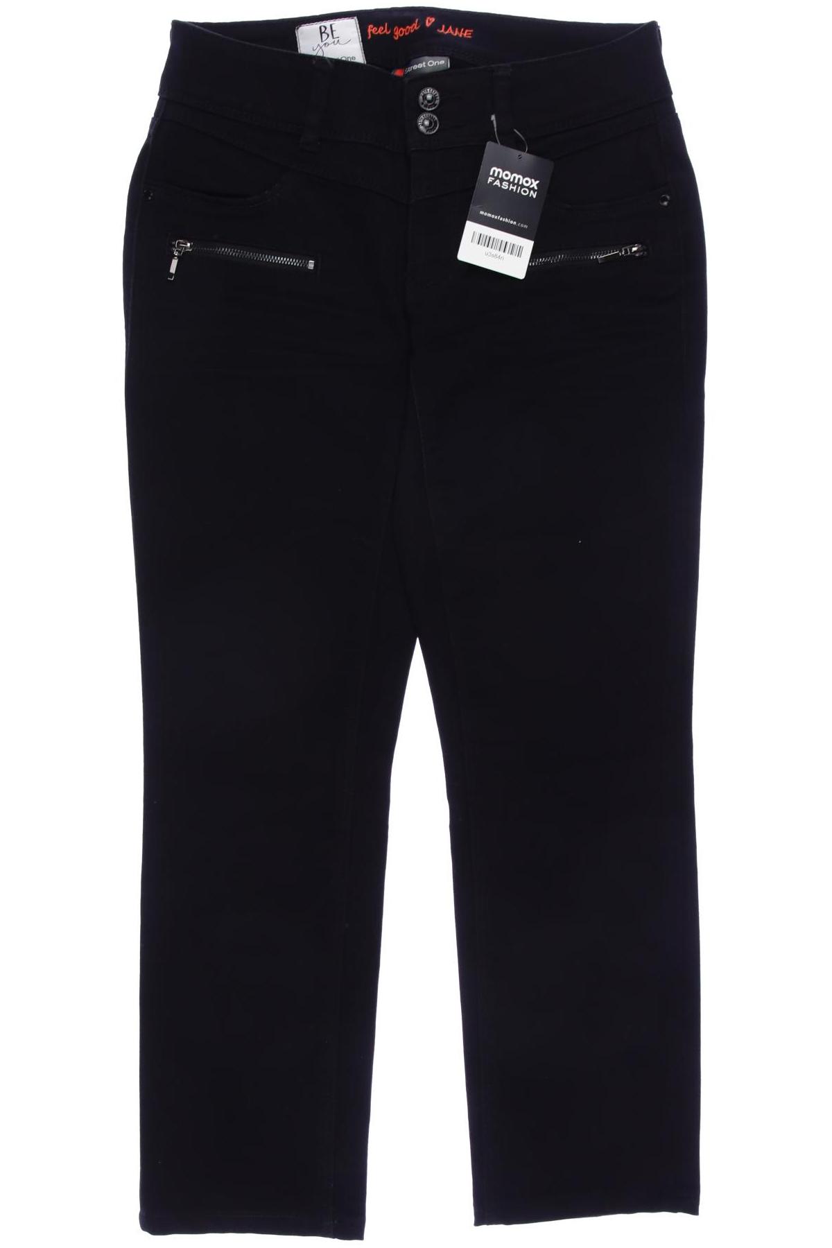 Street One Damen Jeans, schwarz von Street One