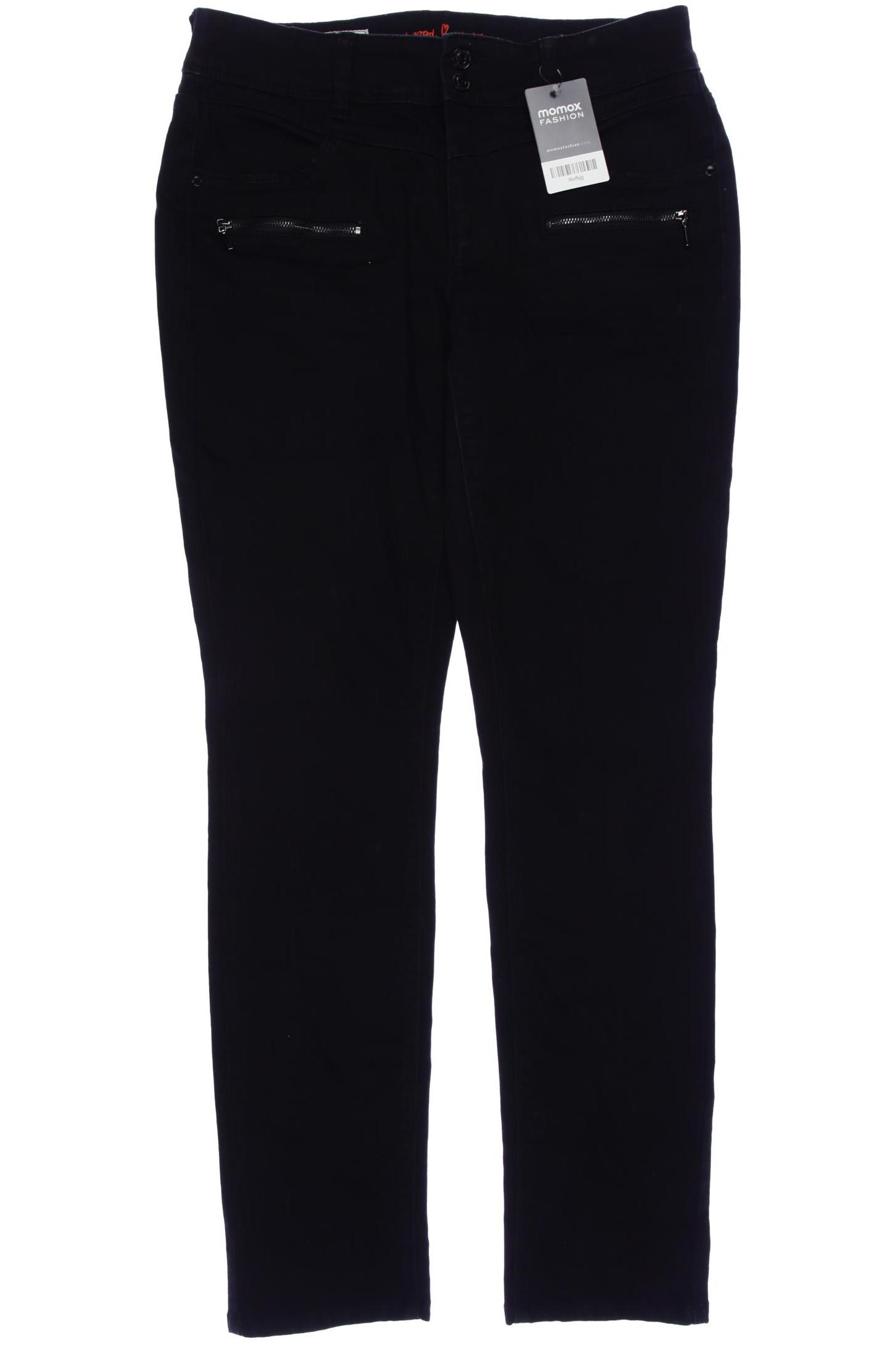 Street One Damen Jeans, schwarz von Street One