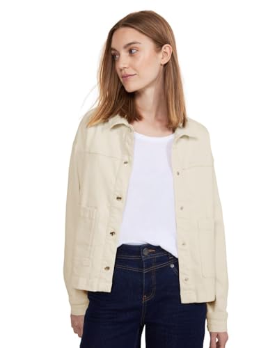 Street One Damen Jeansjacke ecru washed 44 von STREET ONE