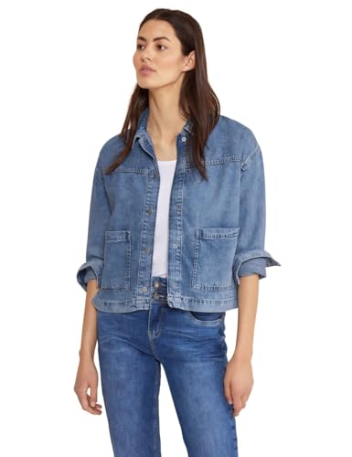 Street One Damen Jeansjacke light blue authentic wash 40 von Street One