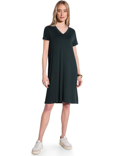 Street One Damen Jersey-Kleid in Unifarbe von Street One
