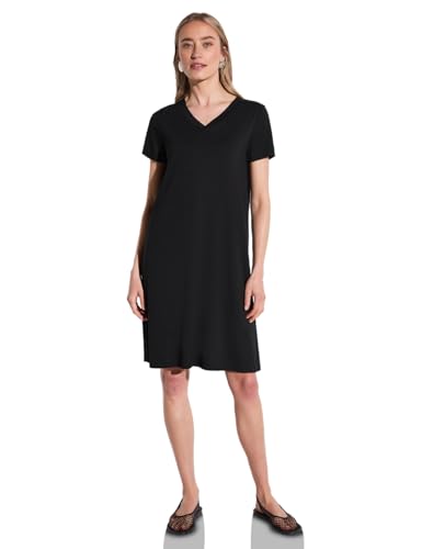 Street One Damen Jersey-Kleid in Unifarbe von Street One