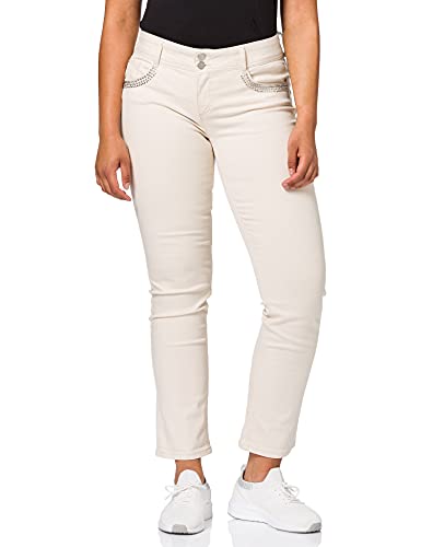 Street One Damen Kate Jeans, Natural Off White, W27/L30 von Street One