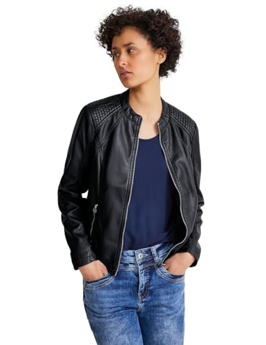 Street One Damen Kunstlederjacke gravity blue 40 von Street One