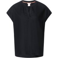 Street One Damen Kurzarm Bluse deep black 36 von Street One