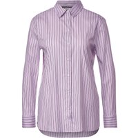 Street One Damen Langarm Bluse Striped Office soft pure lilac 42 von Street One