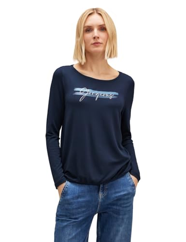 Street One Damen Langarmshirt mit Wording von Street One