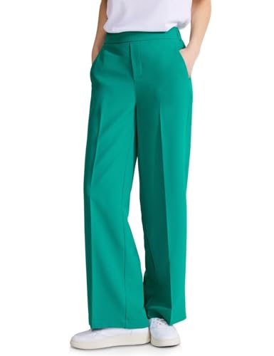 Street One Damen Loose Fit Twill Hose von Street One