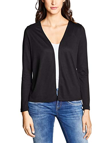 Street One Damen Nette Strickjacke, Schwarz (Black 10001), 40 von Street One