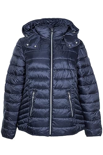 Street One Damen Outdoor Jacke mit Kapuze Moonlit Blue 40 von Street One