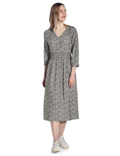 Damen Print-Kleid mit Smock-Detail von Street One