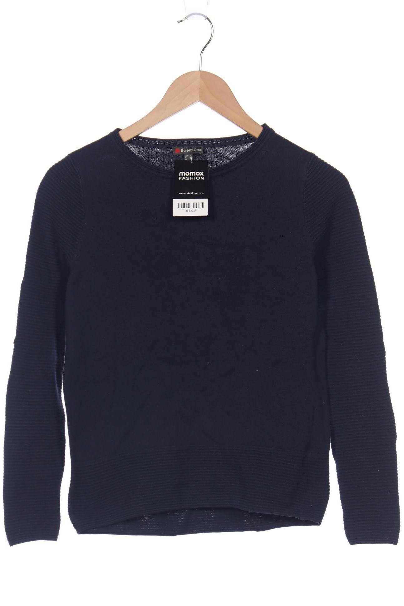 Street One Damen Pullover, marineblau von Street One