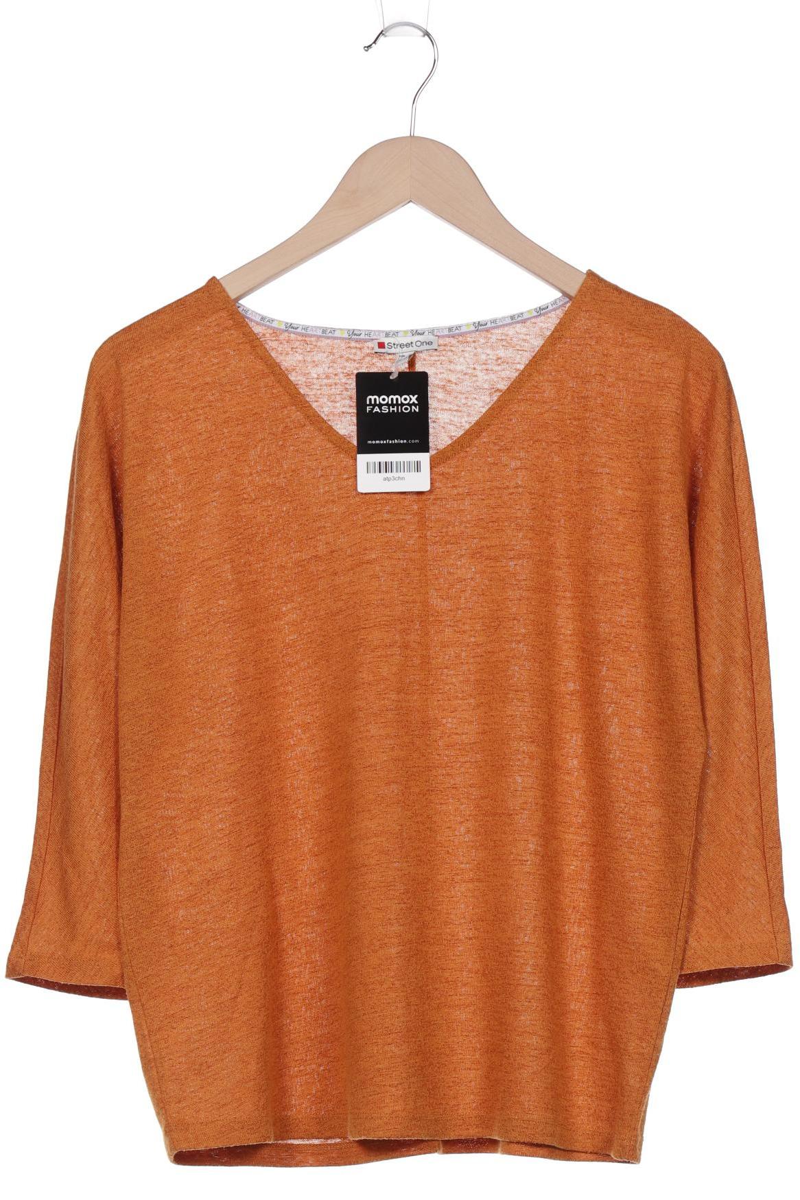 Street One Damen Pullover, orange von Street One