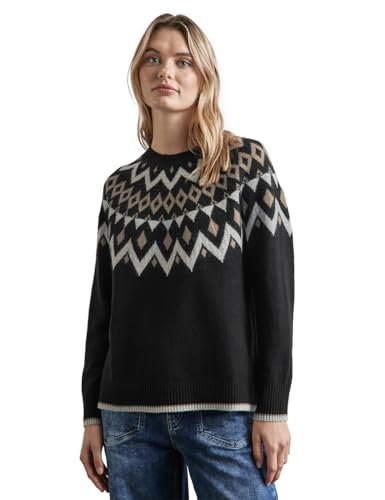 Street One Damen Pullover im Norweger-Stil von Street One