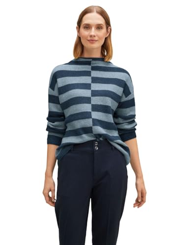 Street One Damen Pullover mit Streifenmuster von Street One