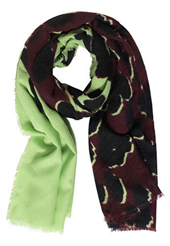 Street One Damen Schal mit Leo-Print sunny lime A von Street One