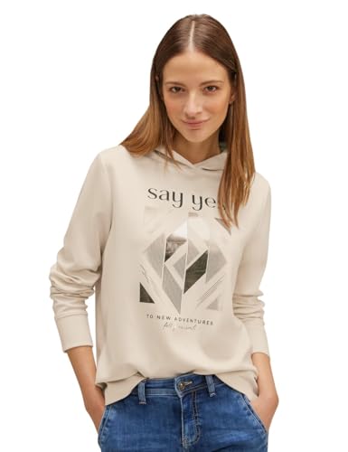 Street One Damen Seiden Look Kapuzenshirt von Street One