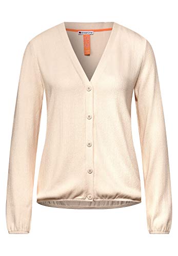 STREET ONE 315934 Strickjacke, Bright Sand, 38 von Street One