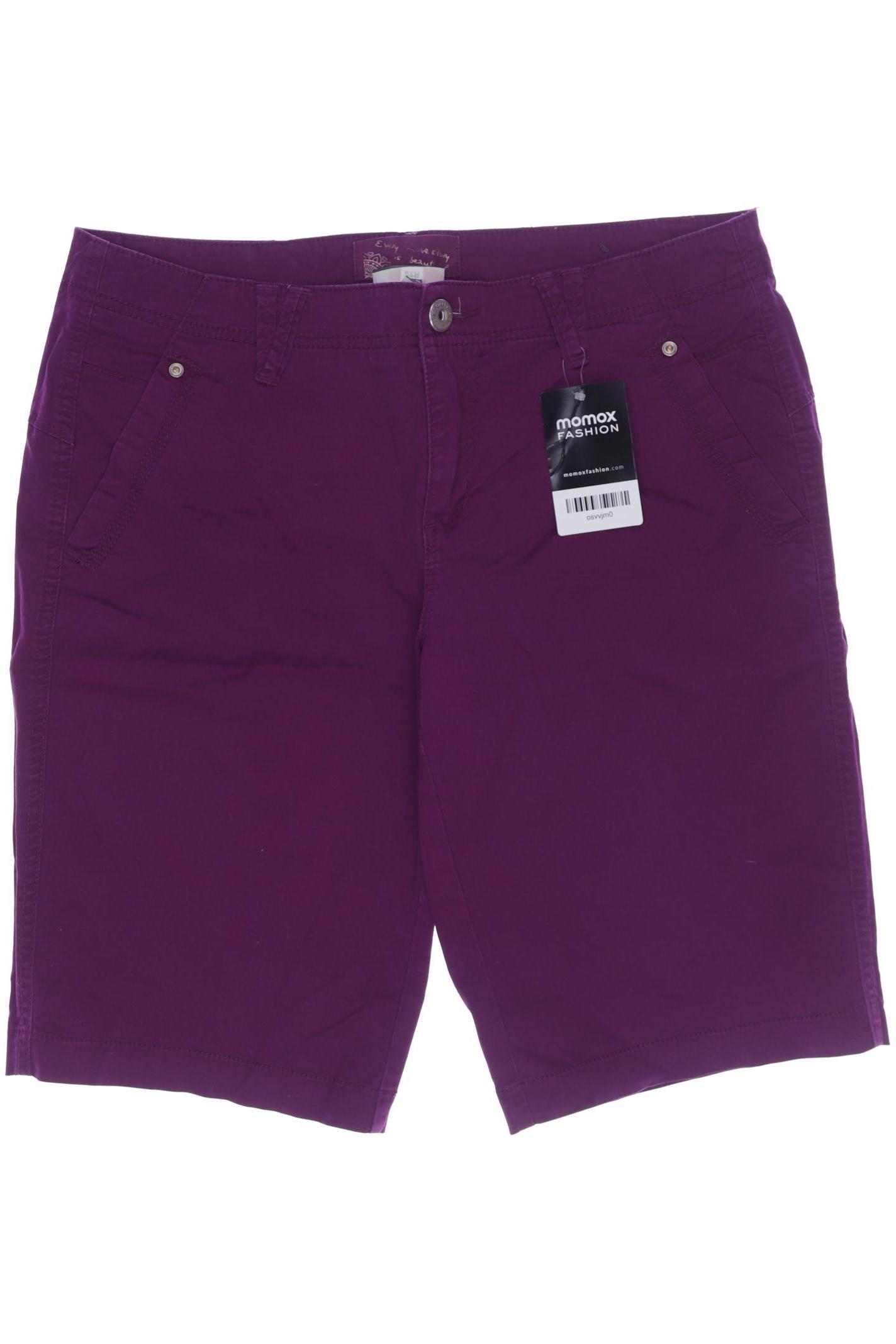 Street One Damen Shorts, flieder von Street One