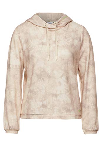 Street One Damen Softes Hoodie-Shirt Savannah Sand 40 von Street One