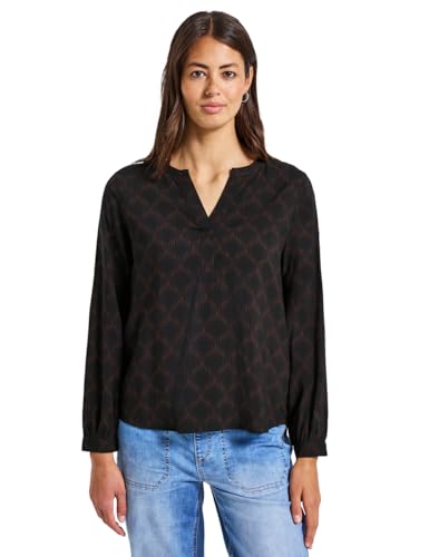 Street One Damen Split Neck Print-Tunika von Street One