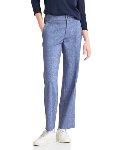 Street One Damen Straight Leg Hose dahlia blue 40W / 30L von Street One