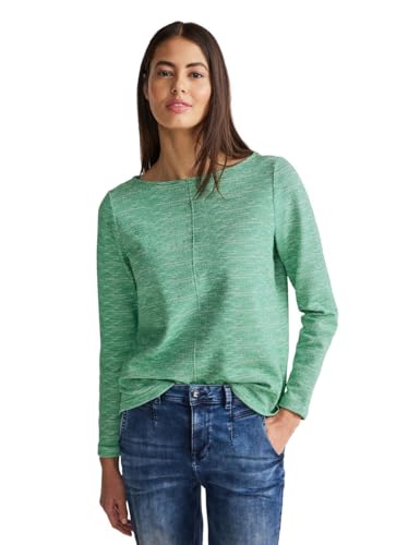 Street One Damen Struktur Langarmshirt von Street One