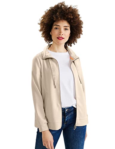 Street One Damen Sweatjacke mit Stehkragen von Street One