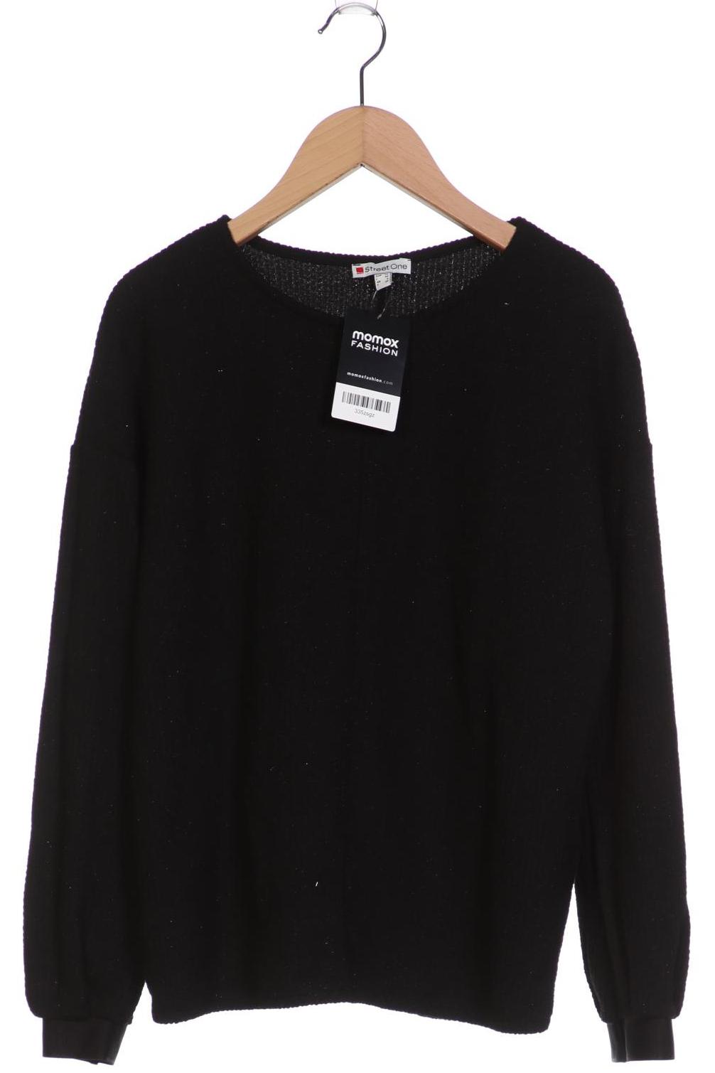 Street One Damen Sweatshirt, schwarz von Street One