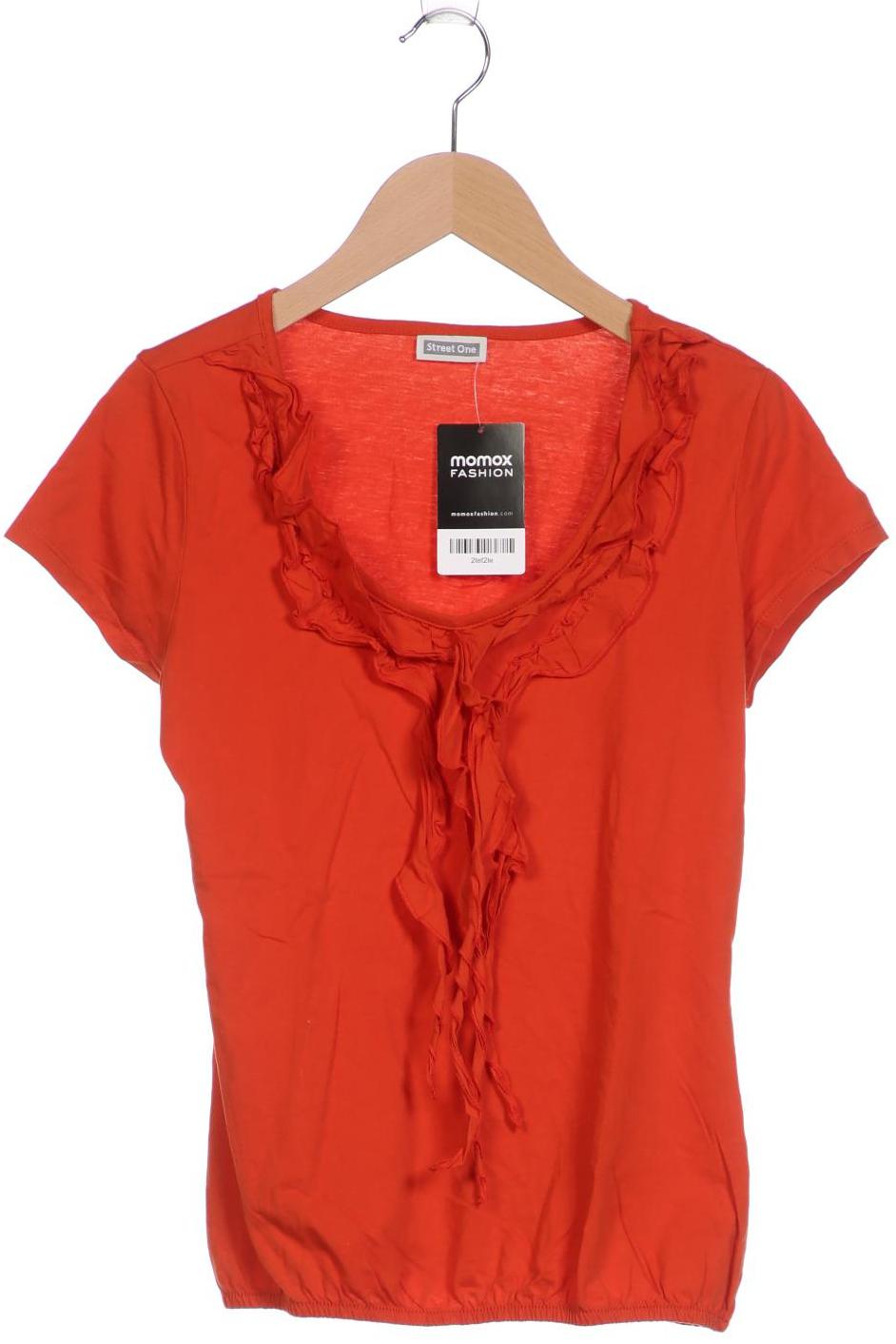 Street One Damen T-Shirt, orange von Street One