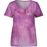 Street One Damen T-Shirt Shadings Burn Dessin magnolia pink 42 von Street One