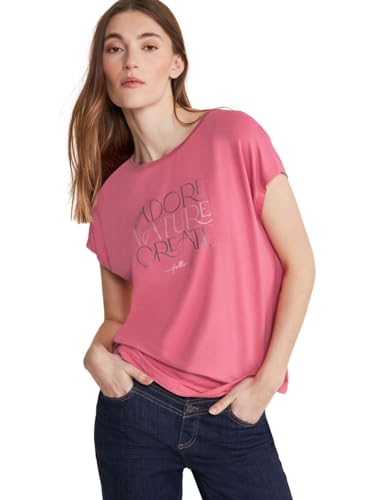 Street One Damen T-Shirt mit Wording legend rose 38 von Street One