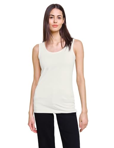 Street One Damen Layri Top, Off Weiß, 38 EU von Street One