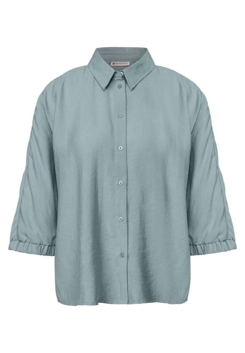 Street One - Dolman Hemdbluse blau - Gr. - 36 von Street One