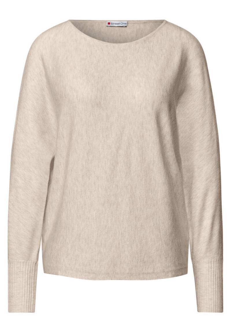 Street One - Dolman Pullover beige - Gr. - 38 von Street One