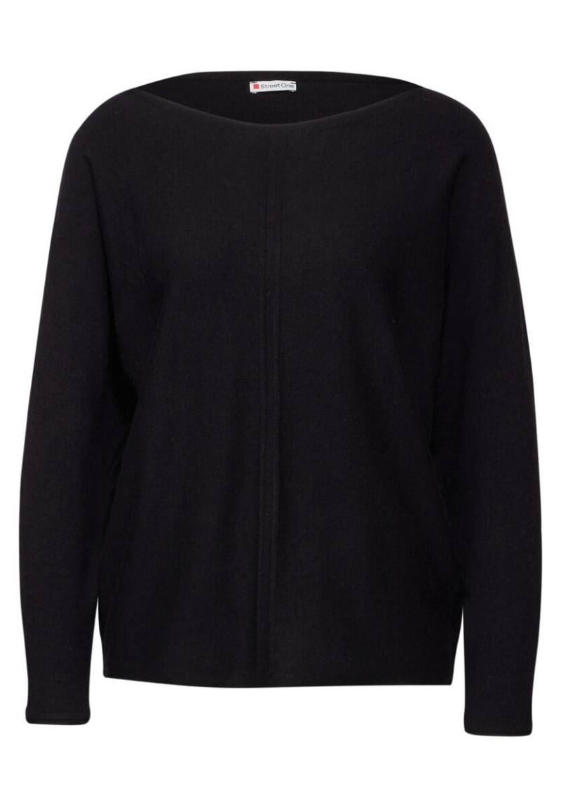Street One - Dolman Pullover schwarz - Gr. - 40 von Street One
